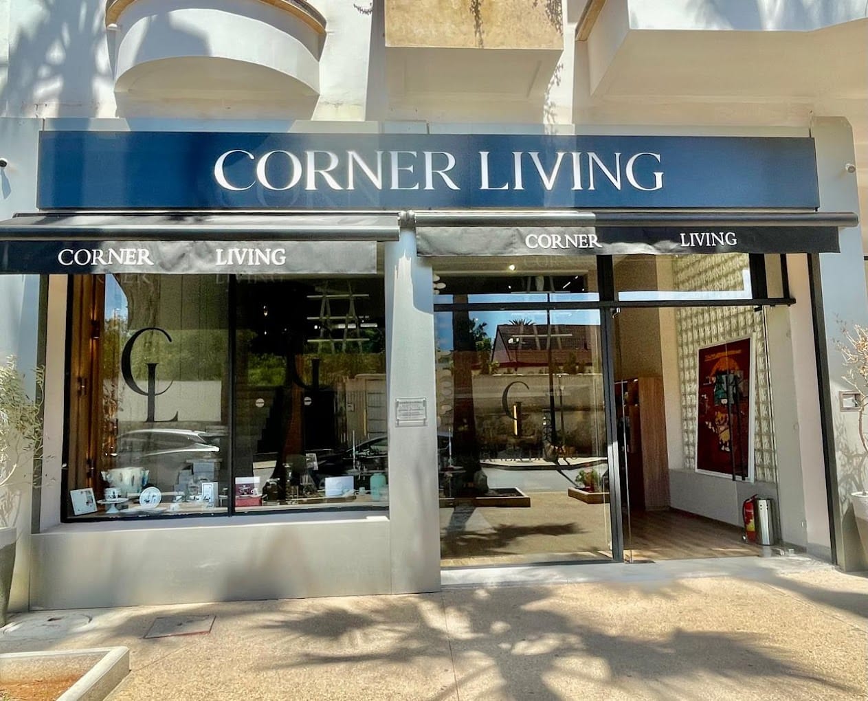 Corner living magasin